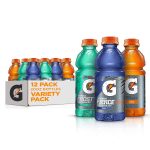 Gatorade Thirst Quencher Sports Drink, Variety Pack, 20oz Bottles, 12 Pack, Electrolytes for Rehydration